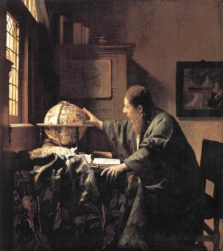 Jan Vermeer The Astronomer France oil painting art